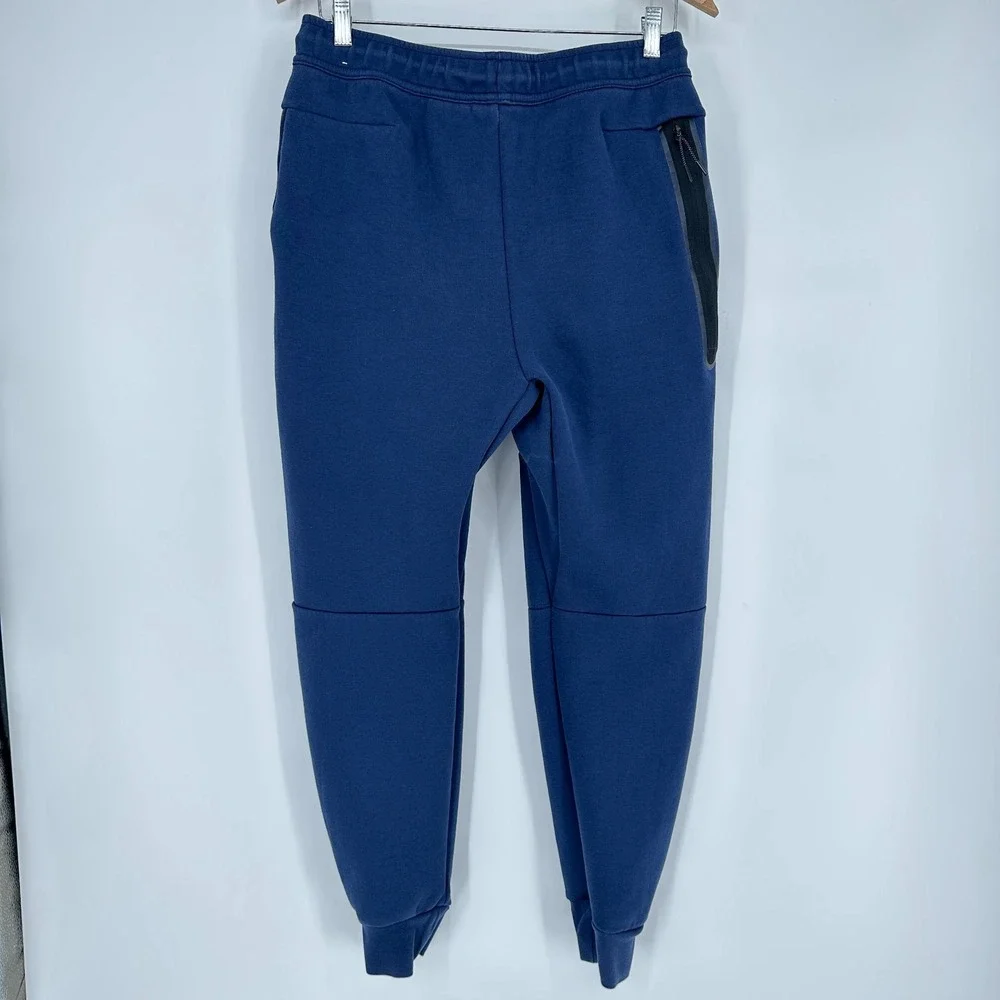 Nike Mens Navy Drawstring joggers activewear Medium